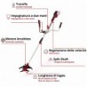 EINHELL TAGLIABORDI A BATTERIA AGILLO 36/255 BL-Solo