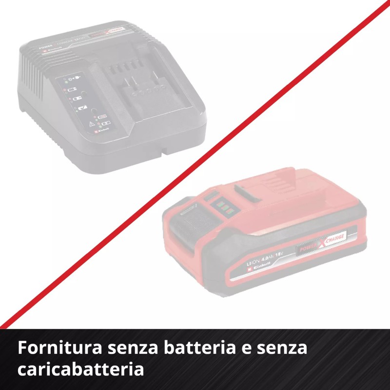 EINHELL TAGLIABORDI A BATTERIA GE-CT 18/25 Li-Solo