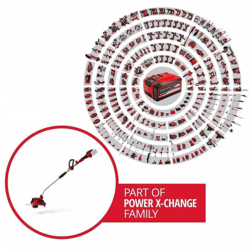 EINHELL TAGLIABORDI A BATTERIA GE-CT 36/30 Li E-Solo
