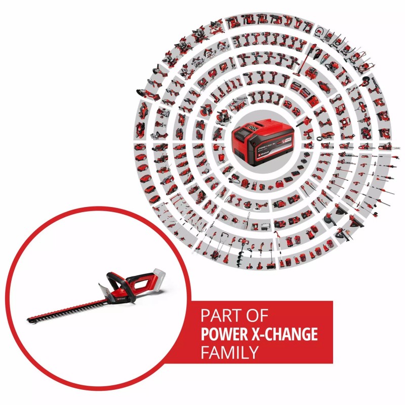 EINHELL TAGLIASIEPI A BATTERIA GC-CH 18/40 Li Solo