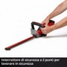 EINHELL TAGLIASIEPI A BATTERIA GC-CH 18/50 Li-Solo