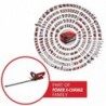 EINHELL TAGLIASIEPI A BATTERIA GC-CH 1855/1 Li Kit (1x2