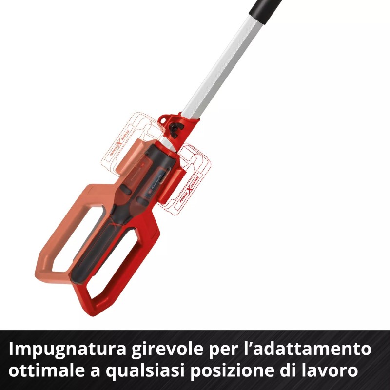 EINHELL TAGLIASIEPI TELESCOPICO A BATTERIA GC-HH 18/45 Li T-Solo