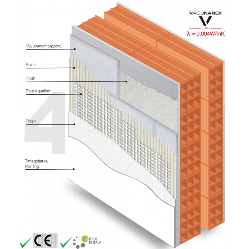 Vacunanex Cappotto MM 15+3+3 Misura Pannello 1000X600