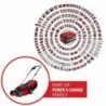 EINHELL TOSAERBA A BATTERIA GE-CM 18/30 Li-Solo