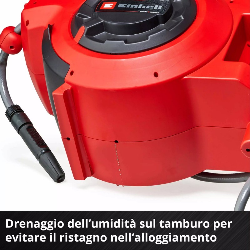 EINHELL AVVOLGITUBO A BATTERIA GE-HR 18/30 Li-Solo