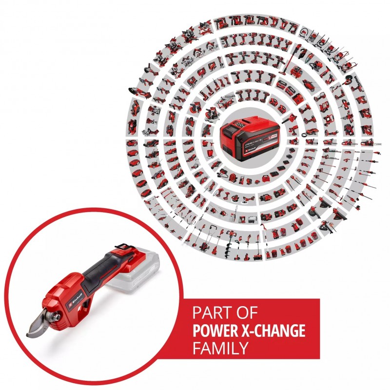 EINHELL FORBICI PER POTATURA GE-LS 18 Li-Solo