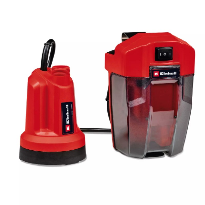 EINHELL POMPA PER ACQUE CHIARE A BATTERIA GE-SP 18 LL Li - Solo