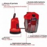 EINHELL POMPA PER ACQUE CHIARE A BATTERIA GE-SP 18 LL Li - Solo
