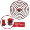 EINHELL POMPA PER ACQUE CHIARE A BATTERIA GE-SP 18 Li - Solo