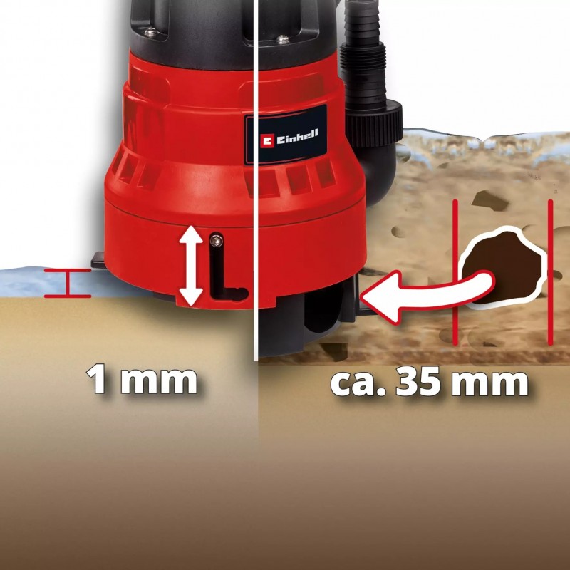 EINHELL POMPA PER ACQUE CHIARE E SCURE GC-DP 7035 LL