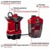 EINHELL POMPA PER ACQUE SCURE A BATTERIA GE-DP 18/25 Li-Solo