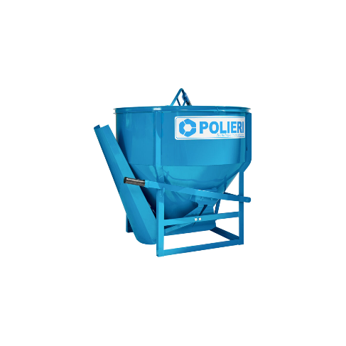 POLIERI BENNA CONICA PER CALCESTRUZZO A SCARICO CENTRALE E LATERALE MODELLO 800 Polieri - 1