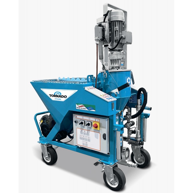 POLIERI Tornado – Pompa spruzzatrice e miscelatrice continua monofase Polieri - 1