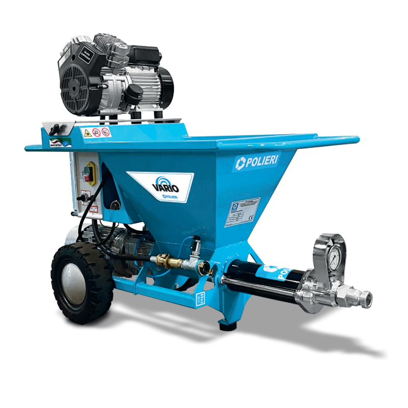POLIERI Vario – Pompa intonacatrice compatta Polieri - 1