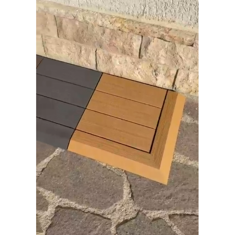 DAKOTA – Angolo per piastrella WPC Brown, confezione 1 set (2 pezzi) Dakota - 3