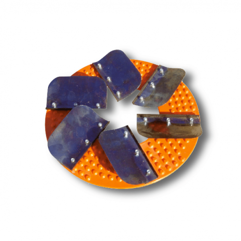 RURMEC Disco 6 lame per frattazzatrice - 1 pz (SKU 232.010)
