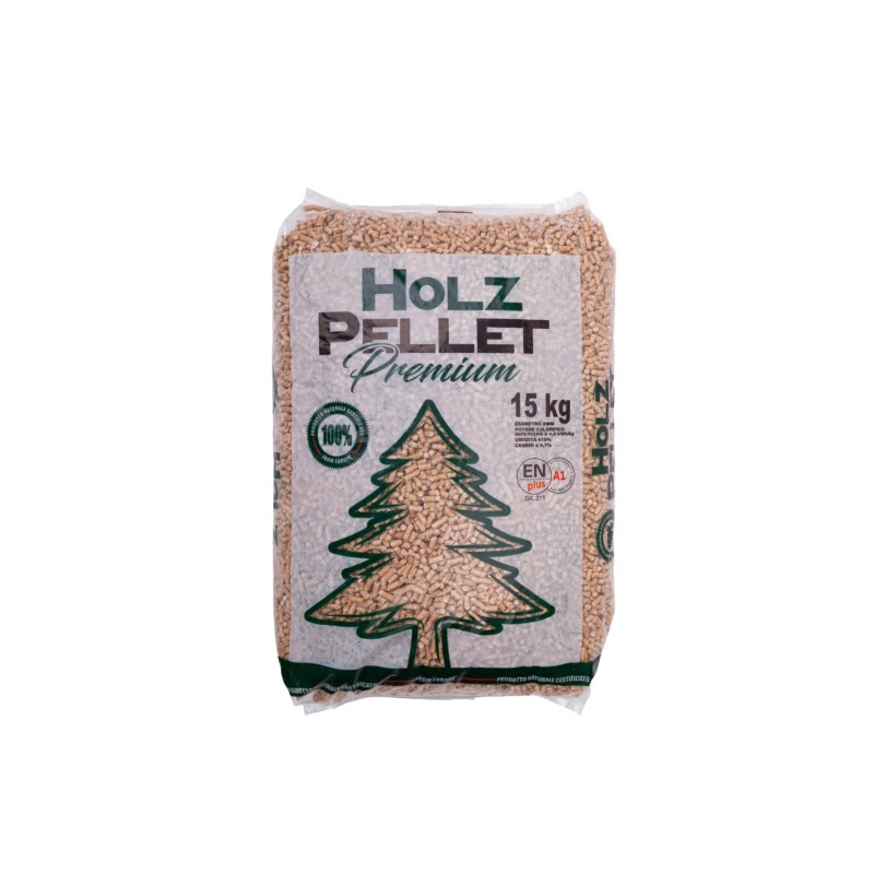 Pellet Abete A1 Enplus Premium (1 Pedana da 70 sacchi da 15 Kg)