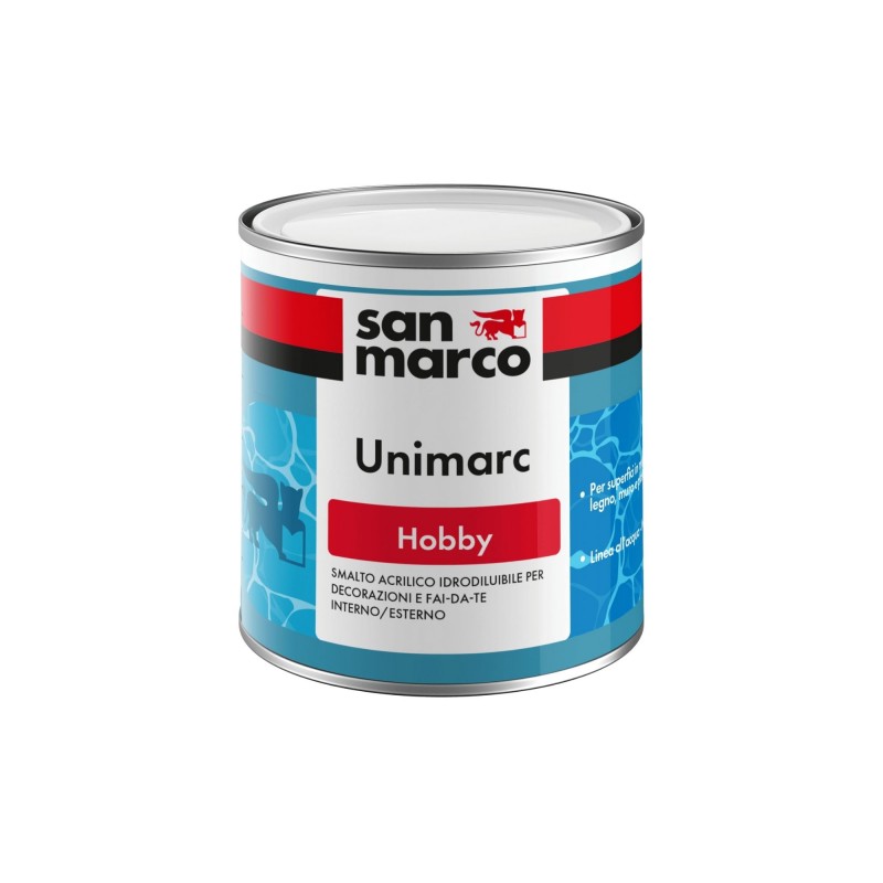 Smalto acrilico San Marco Unimarc per decorazioni e bricolage 125ml