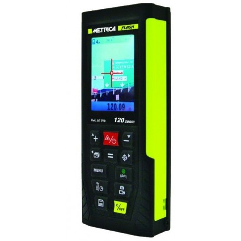 Distanziometro laser rosso Metrica zoom 4x con mirino 61190