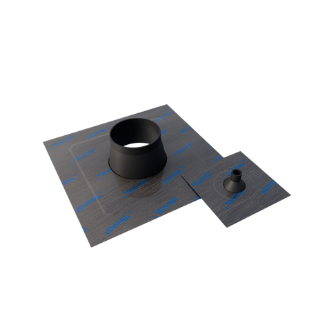 Collarino di tenuta Riwega AIR Stop Radon RGD100 320x320mm Ø interno 100–110 mm (4pz)