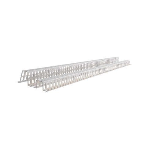 Listello metallico Riwega Metal 2.0 H25 55x2000 mm in lamiera zincata forata (20pz)