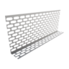 Rete antiuccelli sagomata Riwega RETE ANT.SAG. PASSO 195 Marrone 1m (art. 01085152