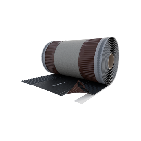 Sottocolmo ventilato Riwega Clima ROLL 370 mm marrone (rotolo 5
