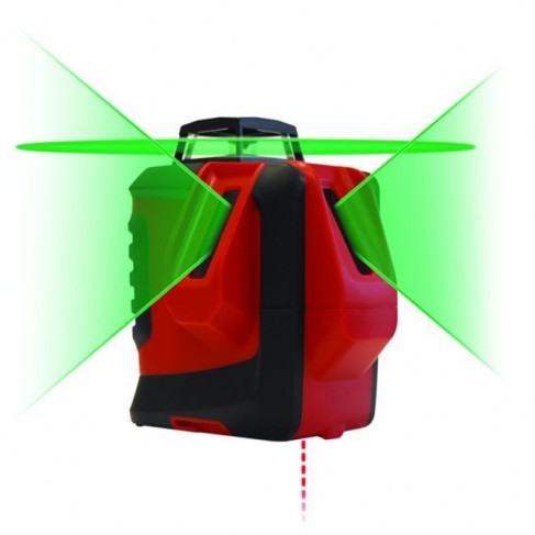 Livella laser verde H360+2V+1D