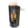 Stufa Garda 9 Plus CS Thermos a pellet, Ceramica Perla, interno