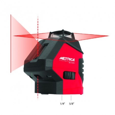 Livella laser Metrica Autolivello Laser H360 + 1V + 2D autolivellante raggio rosso o verde