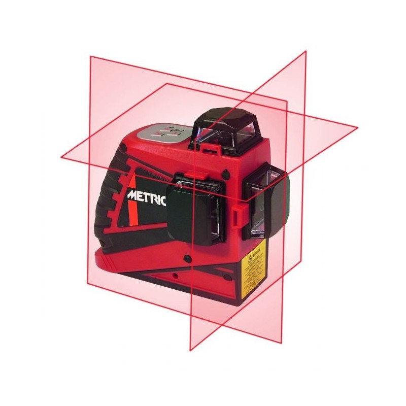 Livella Metrica 3D junior laser rosso (61405)