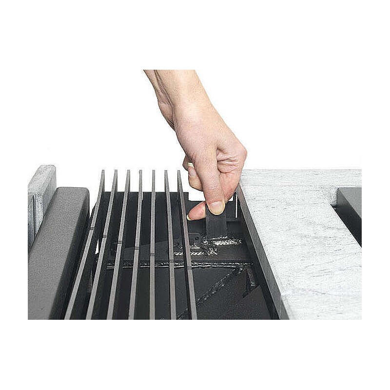Stufa Sirmione 10 CS Thermos a pellet con bruciatore autopulente, semplice pulizia degli scambiatori