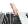 Stufa Sirmione 12 CS Thermos a pellet con bruciatore autopulente, semplice pulizia degli scambiatori