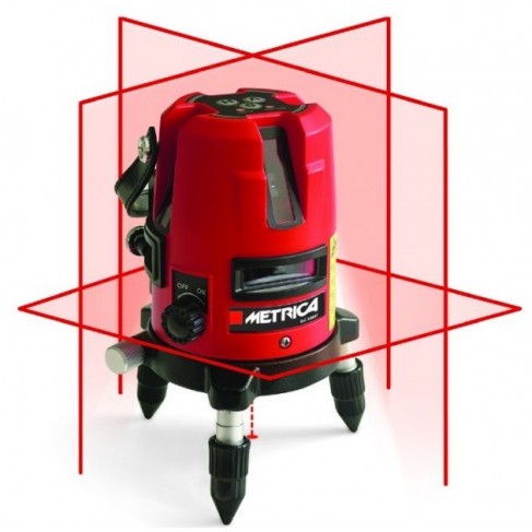 Autolivello Metrica laser rosso XXL