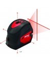 Livella Metrica laser rossa o verde CR su 5 punti Livella Metrica laser rossa o verde CR su 5 punti