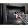 Stufa Cortina 10 CS Thermos a pellet con bruciatore autopulente, facile pulizia tubo scarico fumi