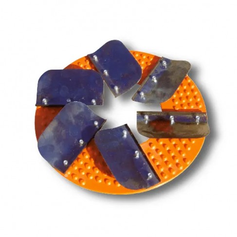 RURMEC Disco 6 lame per frattazzatrice - 1 pz (SKU 232.010)