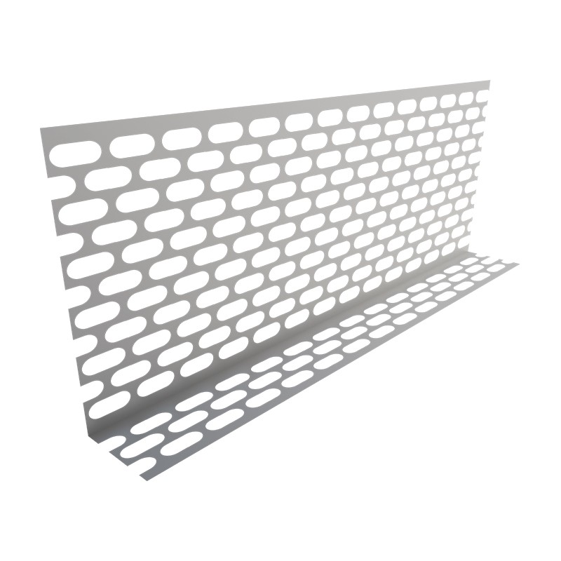 Rete antiuccelli ad angolo Riwega 24x100 mm Alluminio naturale (conf. 50 m)