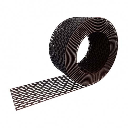 Rete antiuccelli Riwega preverniciata marrone H100 mm (rotolo 25 m)