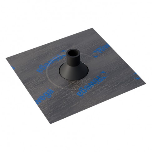 Collarino di tenuta Riwega AIR Stop Radon GD21 150x150mm Ø interno 15–22 mm (10pz)