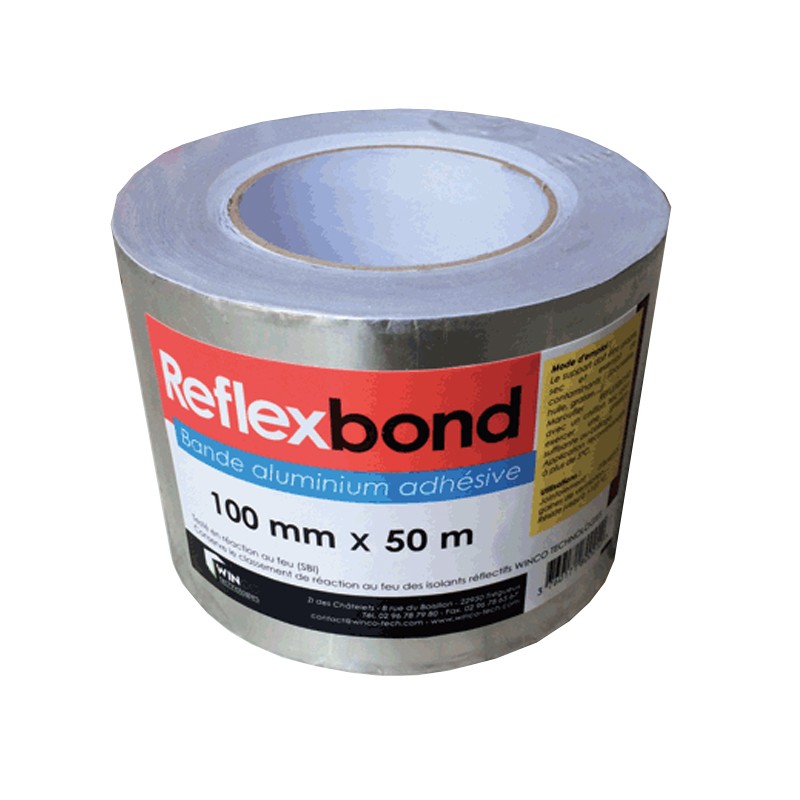 Nastro adesivo Reflexbond Over-All per giunzioni Over-foil Nest, rotolo 100mm x 25mt