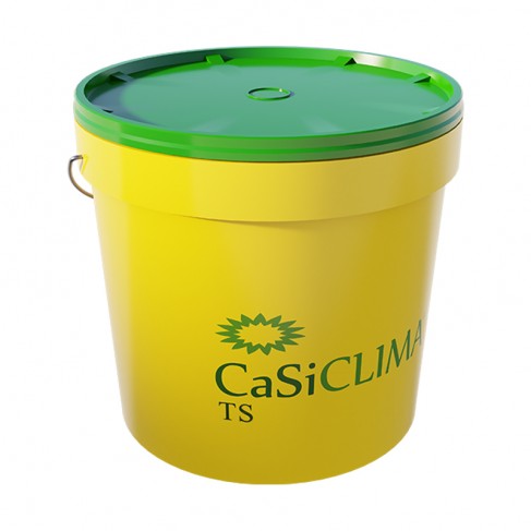 Intonachino argilla-silicato Riwega CaSiCLIMA TS bianco finitura interni e pannelli terra cruda, 25Kg