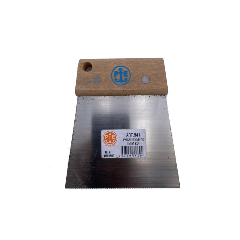 Spatola Pavan 541 120mm dentata per bostik Spatola Pavan 541 120mm dentata per bostik