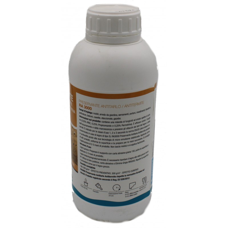 Preservante antitarlo/antitermite RA3000 Preservante antitarlo/antitermite RA3000