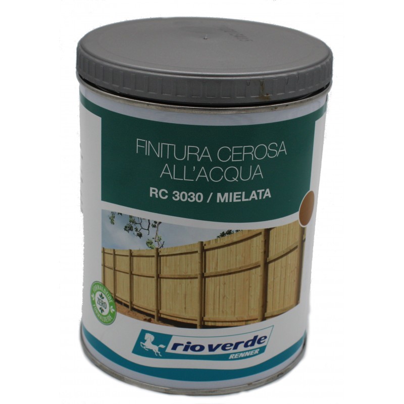 Finitura cerosa all'acqua per legno Mielata RC3030