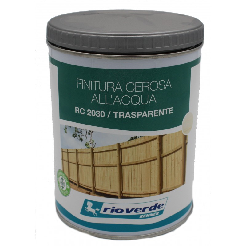 Finitura cerosa all'acqua per legno Trasparente RC2030