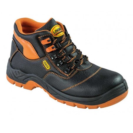 Scarpe antinfortunistiche Logica Black Orange Mix S32/K S3 Taglia da 36 a 47