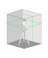 Funzione Autolivello laser verde Metrica flash 360° 61435 Funzione Autolivello laser verde Metrica flash 360° 61435