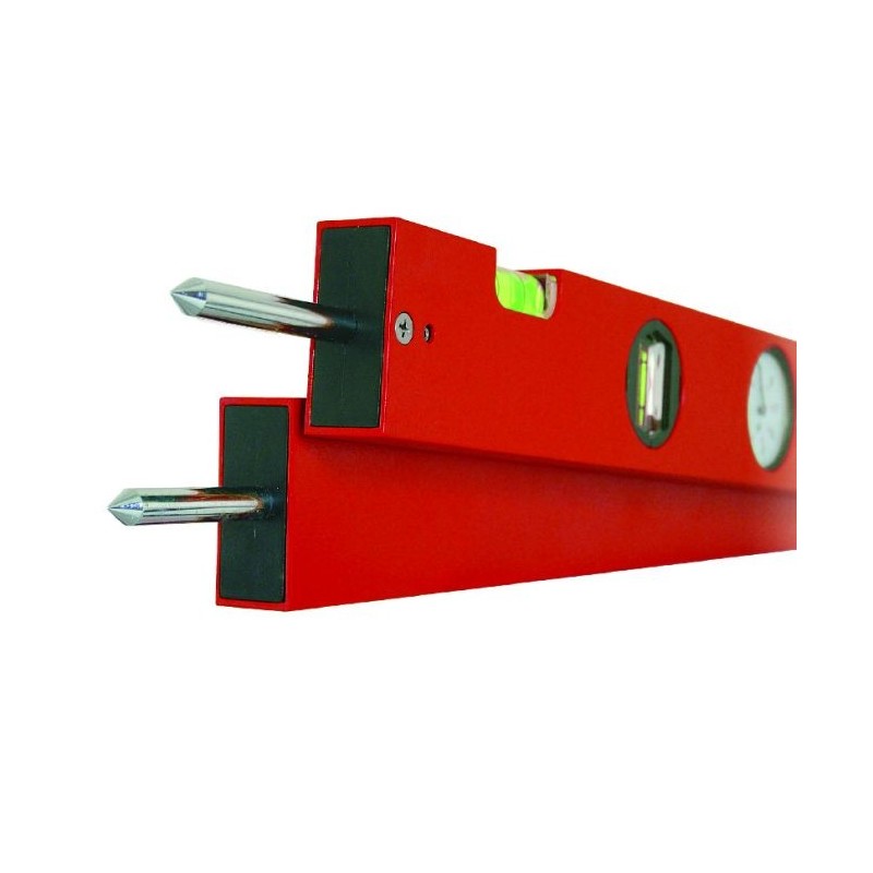 Goniometro a quadrante Metrica Quadranfix con bracci affiancati e base magnetica 60 cm 29915 Goniometro a quadrante Metrica Quadranfix con bracci affiancati e base magnetica 60 cm 29915